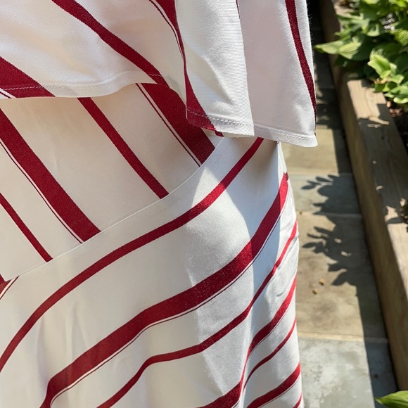 Banana Republic Striped Asymmetric Dress - Picture 9 of 15